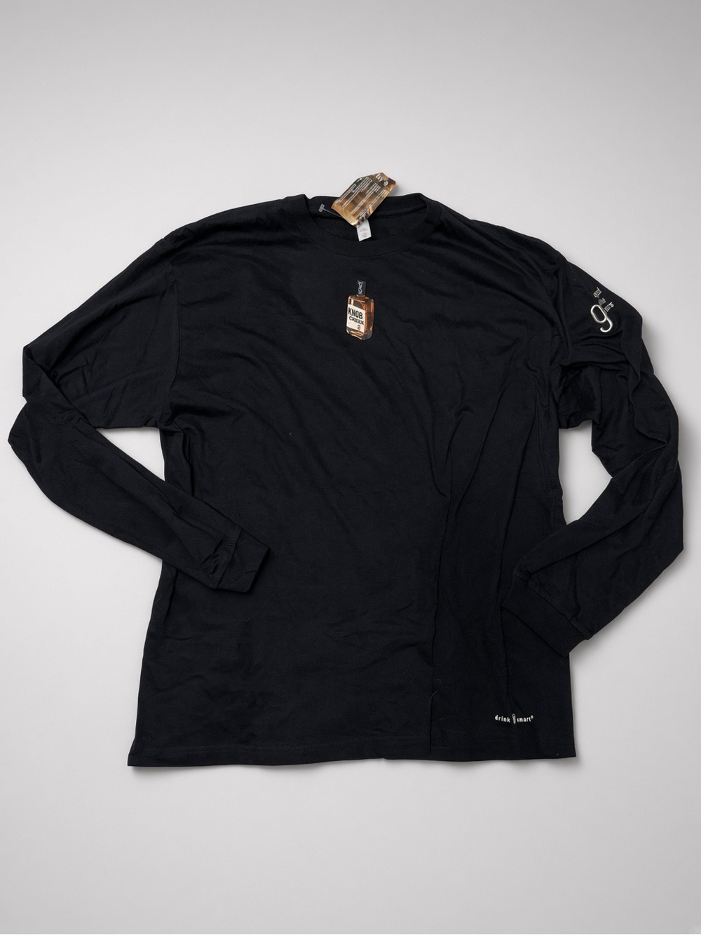 Knob Creek 9 embroidered Black Men’s Long Sleeve Shirt NWT 2XL